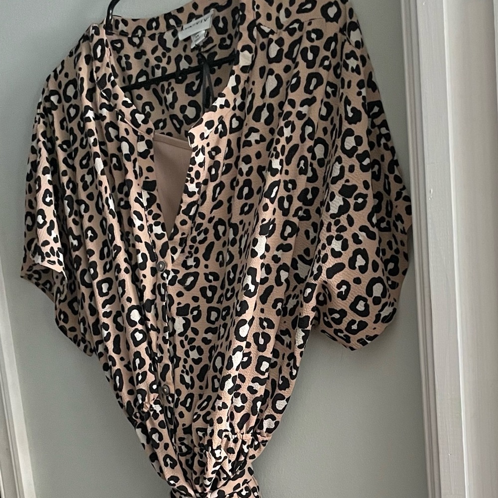 Ava & Viv Leopard Maxi Dress